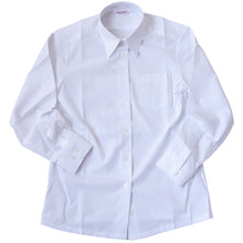 画像をギャラリービューアに読み込む, 中学生 高校生 蛍光白 TioTio 長袖ブラウス スクールブラウス 110A~180B 富士ヨット スクールシャツ 通学 女の子 女子 学生 120 130 140 150 155 160 165 170 175