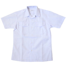 画像をギャラリービューアに読み込む, 男子 小学生 中学生 スクール 半袖 開襟シャツ 100A~180B 富士ヨット スクールシャツ 男の子 学生 130 140 150 155 160 165 170 175 180