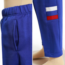 画像をギャラリービューアに読み込む, ギャレックス 体操服 長トレパン 3L 男子 女子 ジャージ 青 ワンポイント 長ズボン 女の子 男の子 子供 キッズ 運動着 体育 Galax (送料無料)