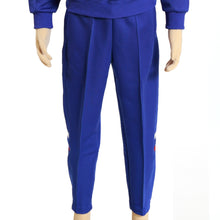 画像をギャラリービューアに読み込む, ギャレックス 体操服 長トレパン S~LL 男子 女子 ジャージ 青 ワンポイント 長ズボン 女の子 男の子 子供 キッズ 運動着 体育 Galax (送料無料) (取寄せ)
