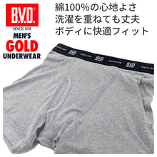 画像をギャラリービューアに読み込む, BVD メンズ ボクサーブリーフ 4枚セット 綿100 M L LL 前開き 下着 インナー パンツ ショーツ セット コットン 柔らかい 肌触り シンプル デイリー スタンダード ビジネス用 おしゃれ 4枚組 ギフト プレゼント 父の日