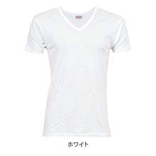 画像をギャラリービューアに読み込む, BVD 半袖 Vネック Tシャツ メンズ インナー 下着 綿100 白 4枚セット LL 大きいサイズ 快適 涼しい 薄手 通気性 肌着 無地 白シャツ 重ね着用 ブランド インナーウェア セット お得 着心地良い 定番 シンプル ギフト プレゼント 父の日 敬老の日