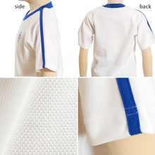 画像をギャラリービューアに読み込む, ギャレックス 体操服 半袖トレシャツ 校章プリントあり 120cm・130cm Galax 体操着 白 小学生 小学校 女の子 男の子 丸首 子供 半そで ジャージ トレシャツ クルーネック (取寄せ)