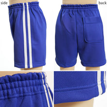 画像をギャラリービューアに読み込む, ギャレックス 体操服 クォーターパンツ 160cm・170cm Galax 体操着 ブルー 小学生 小学校 女の子 男の子 半ズボン (取寄せ)