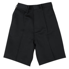 画像をギャラリービューアに読み込む, 小学校 制服 半ズボン 5分丈 黒 後ろゴム 110cmA~170cmB 小学生 学生服 ズボン 男子 男の子 通学 洗える ハーフパンツ スクール A体 B体 ゆったり 長め丈 (取寄せ)