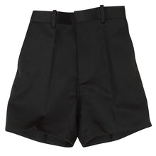 画像をギャラリービューアに読み込む, 小学校 制服 半ズボン 3分丈 黒 後ろゴム 110cmA~170cmB 小学生 学生服 ズボン 男子 男の子 通学 洗える スクール A体 B体 ゆったり (取寄せ)