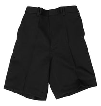 画像をギャラリービューアに読み込む, 学生服 半ズボン 夏用 男子 5分丈 黒 ノータック 110cmA~170cmB 制服 小学生 小学校 夏ズボン 男の子 洗える (取寄せ)