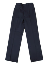 画像をギャラリービューアに読み込む, 小学生 制服 長ズボン 紺 洗える ノータック 後ろゴム 120cmA~170cmB 小学校 学生服 男子 ズボン A体 B体 大きいサイズ イートン 120 130 140 150 160 170 (送料無料) (取寄せ)