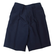 画像をギャラリービューアに読み込む, 学生服 半ズボン 夏用 5分丈 男子 紺 110cmA~170cmB 制服 小学生 男の子 夏ズボン ワンタック ノータック 小学校 洗える (取寄せ)