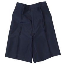 画像をギャラリービューアに読み込む, 学生服 半ズボン 夏用 5分丈 男子 紺 110cmA~170cmB 制服 小学生 男の子 夏ズボン ワンタック ノータック 小学校 洗える (取寄せ)