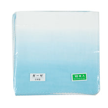 画像をギャラリービューアに読み込む, ガーゼハンカチ 赤ちゃん 10枚組 日本製 綿100% カラー ぼかし 33cm角 お手拭き ガーゼ反 さらし サラシ 晒し 汗取り 10枚入り セット (取寄せ)