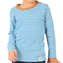 画像をギャラリービューアに読み込む, 子供 長袖Tシャツ ボーダー キッズ 男の子 女の子 100cm~130cm 子供服 長袖 tシャツ ボーダー柄 綿100% コットン ロングTシャツ ロンT (送料無料) (在庫限り)