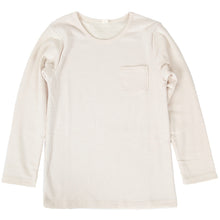 画像をギャラリービューアに読み込む, キッズ 長袖Tシャツ ポケット付き ロンt カットソー 秋 100cm~130cm 子供 子ども インナー シンプル 無地 子供服 トップス 無地 シンプル ロングTシャツ (在庫限り)