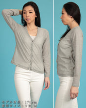 画像をギャラリービューアに読み込む, カーディガン uvカット 紫外線カット 薄手 レディース M~LL カーデ 長袖 UVカット 春 夏 uv 紫外線対策 春夏 (在庫限り)