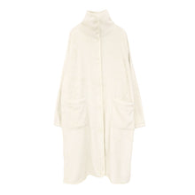 画像をギャラリービューアに読み込む, 着る毛布 ミディアム丈 ナイトガウン ルームウェア もこもこ 防寒 フリーサイズ (羽織 上着 パジャマ 部屋着 ふわふわ 起毛 暖かい 冷え対策 防寒着) (在庫限り)