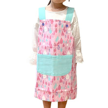 画像をギャラリービューアに読み込む, エプロン キッズ キッズエプロン 子供 H型エプロン 男の子 女の子 給食 120-130cm (小学生 小学校 子供用 子ども ジュニア 120 130 ポケット付き H型)