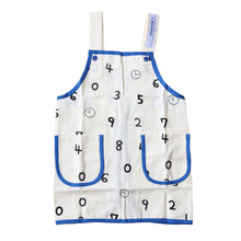 画像をギャラリービューアに読み込む, エプロン キッズ キッズエプロン 子供 H型エプロン 男の子 女の子 給食 120-130cm (小学生 小学校 子供用 子ども ジュニア 120 130 ポケット付き H型)