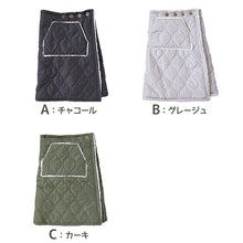 画像をギャラリービューアに読み込む, 巻きスカート ラップスカート 巻スカート 撥水 裏ボア ボア 防寒 あったか キルティング スカート 裏起毛 M-L おしゃれ ひざ掛け シンプル 可愛い かわいい ひざかけ ブランケット ポケット付き もこもこ ふわふわ 冷え対策 無地 毛布 ミディアム ミディアム丈 (在庫限り)