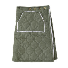 画像をギャラリービューアに読み込む, 巻きスカート ラップスカート 巻スカート 撥水 裏ボア ボア 防寒 あったか キルティング スカート 裏起毛 M-L おしゃれ ひざ掛け シンプル 可愛い かわいい ひざかけ ブランケット ポケット付き もこもこ ふわふわ 冷え対策 無地 毛布 ミディアム ミディアム丈 (在庫限り)