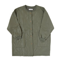 画像をギャラリービューアに読み込む, エプロン 割烹着 おしゃれ 羽織り レディース ガーデニング アウター M-L 実用的 シンプル 無地 スモック 可愛い ロング かっぽう着 割烹 着 かっぽうぎ (在庫限り)