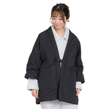 画像をギャラリービューアに読み込む, はんてん 半纏 レディース 羽織 羽織り キルティング 撥水 裏起毛 冬 大人 暖かい 防寒 裏シャギー M-L 婦人 冬用 ルームウェア あたたかい あったかい 上着 部屋着 (在庫限り)