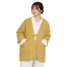 画像をギャラリービューアに読み込む, はんてん 半纏 レディース 羽織 羽織り キルティング 撥水 裏起毛 冬 大人 暖かい 防寒 裏シャギー M-L 婦人 冬用 ルームウェア あたたかい あったかい 上着 部屋着 (在庫限り)