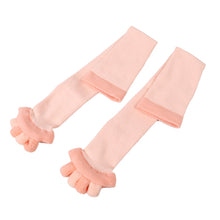 画像をギャラリービューアに読み込む, 靴下 レディース 五本指ソックス 着圧ソックス ハイソックス むくみ リラックスソックス ルームソックス 23-25cm 着圧ハイソックス ソックス 着圧 疲労感 外反母趾 足指を広げる つま先なしソックス オープントウ オープントゥ