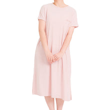 画像をギャラリービューアに読み込む, ルームウェア ワンピース 風呂上がり タオル地 半袖 レディース パジャマ パイル 吸水速乾 夏 春 M-L 婦人 女性 お風呂上り 部屋着 (在庫限り)