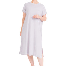 画像をギャラリービューアに読み込む, ルームウェア ワンピース 風呂上がり タオル地 半袖 レディース パジャマ パイル 吸水速乾 夏 春 M-L 婦人 女性 お風呂上り 部屋着 (在庫限り)