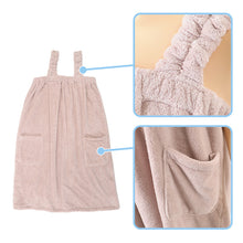 画像をギャラリービューアに読み込む, バスドレス ラップタオル バスローブ お風呂上がり レディース 巻きタオル 大人 無地 シンプル くすみカラー 着丈約82cm ルームウェア ワンピース 風呂上り バスタオル 巻タオル ロング