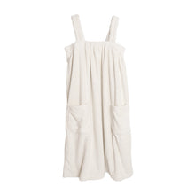 画像をギャラリービューアに読み込む, バスドレス ラップタオル バスローブ お風呂上がり レディース 巻きタオル 大人 無地 シンプル くすみカラー 着丈約82cm ルームウェア ワンピース 風呂上り バスタオル 巻タオル ロング