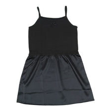 画像をギャラリービューアに読み込む, キッズ スリップ ワンピース インナー ペチコート キャミソール ジュニア 110cm~160cm 子供 透け防止 こども ドレス 黒 白 着物 夏 シャツ キャミ ワンピース下 110 120 130 140 150 160