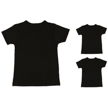 画像をギャラリービューアに読み込む, キッズ インナー 綿100% 半袖 男の子 3枚組 120cm~160cm 子供 下着 肌着 男子 男児 ボーイズ 子ども コットン アンダーウェア 無地 白 黒 丸首 クルーネック (在庫限り)