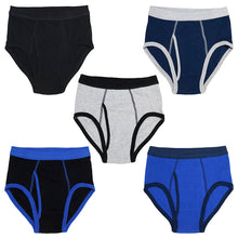 画像をギャラリービューアに読み込む, ブリーフ パンツ 男児 キッズ 綿 前開き 5枚組 110cm~170cm 子供 下着 男の子 綿100% コットン100% パンツ セット まとめ買い 110 120 130 140 150 160 170