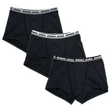 画像をギャラリービューアに読み込む, ボクサーパンツ 女の子 ショーツ 一分丈 小学生 3枚組 130cm 140cm 150cm 160cm 165cm キッズ 女子 子供 パンツ 下着 一分丈 1分丈ショーツ ジュニア 3P まとめ買い 無地 黒