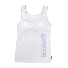 画像をギャラリービューアに読み込む, Outdoor タンクトップ カップ付き 150cm~165cm (アウトドア 女子 女の子 モールドカップ スポブラ スポーツ 150 160 165)