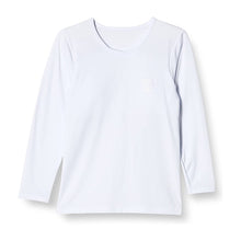 画像をギャラリービューアに読み込む, 女の子 裏起毛 長袖 インナー パッド入り 2枚組 140cm~165cm 子供 下着 肌着 シャツ 秋冬 冬 女児 女子 キッズ ジュニア 無地 シンプル セット 白 黒