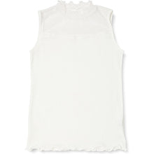 画像をギャラリービューアに読み込む, キッズ タンクトップ 首元 レース ハイネック ノースリーブ インナー 女の子 130cm~160cm 子供服 トップス 子供 シャツ 130 140 150 160 女児 こども ジュニア 下着 肌着 黒 白 (在庫限り)