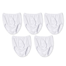 画像をギャラリービューアに読み込む, 子供 パンツ 女の子 白 綿100 ショーツ キッズ 5枚組 100cm~165cm 女児 下着 まっしろ セット 綿100% インナー 100 110 120 130 140 150 160 165 子ども コットン 子供肌着