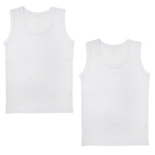 画像をギャラリービューアに読み込む, 子供 肌着 タンクトップ キッズ 綿100% 男の子 2枚組 100cm~170cm 下着 肌着 ランニングシャツ インナー 小学生 白 黒 無地 子供用 夏 汗 コットン (在庫限り)