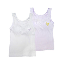 画像をギャラリービューアに読み込む, 子供 女の子 モールドカップ タンクトップ キッズ ガールズ 2枚組 150 160 165 cm 接触冷感 吸汗速乾 子供 下着 肌着 カップ付き インナー シャツ 女子 ワンポイント サメ ユニコーン セット 学校 スクール 体育 スポーツ (在庫限り)