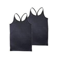 画像をギャラリービューアに読み込む, 子供 女の子 タンクトップ 胸二重 キッズ ガールズ Yバック 2枚組 130 140 150 160 cm 吸汗速乾 子供 下着 肌着 インナー シャツ 女子 無地 シンプル セット 学校 スクール 体育 スポーツ