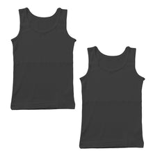 画像をギャラリービューアに読み込む, 綿100% 胸二重 タンクトップ 2枚組 吸水速乾 女の子 ジュニア インナー 130 140 150 160cm 子供 下着 綿素材 通学用 スクールインナー 吸汗速乾 通気性 肌着 無地 シンプル 白 黒 小学生 中学生 女児 下着 はじめて 胸カバー インナー 通学 成長期 綿インナー キッズ