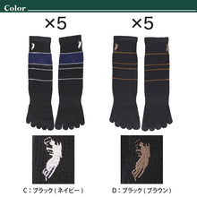 画像をギャラリービューアに読み込む, ビジネスソックス メンズ 5本指ソックス 紳士 POLO polo 5足セット 25 26 27 cm 5本指 ソックス 靴下 快適 フィット 無地 黒 ネイビー チャコール 仕事用 デイリー 普段使い プレゼント 父の日 ワンポイント 5足組 まとめ売り