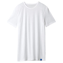 画像をギャラリービューアに読み込む, グンゼ インナー メンズ 半袖 tシャツ 冷感 M~LL GUNZE クールマジック 肌着 夏 下着 吸汗速乾 消臭 部屋干し ひんやり