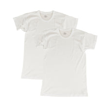 画像をギャラリービューアに読み込む, グンゼ umbro クルーネック Tシャツ 2枚組 130~170cm (男の子 下着 キッズ ジュニア 子供 インナー 半袖 tシャツ 汗 スポーツ 白 黒)