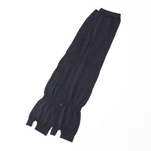 画像をギャラリービューアに読み込む, グンゼ クールマジック アームカバー 60cm丈 ロング メッシュ フリーサイズ 日焼け対策 夏用 通気性抜群 ムレにくい お出かけ 散歩 海水浴 夏 無地