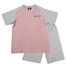 画像をギャラリービューアに読み込む, キッズ パジャマ 半袖 半ズボン 女の子 男の子 子供 130cm~160cm チャンピオン 子供服 夏 ルームウェア パジャマ 部屋着 上下セット