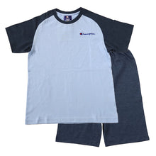 画像をギャラリービューアに読み込む, キッズ パジャマ 半袖 半ズボン 女の子 男の子 子供 130cm~160cm チャンピオン 子供服 夏 ルームウェア パジャマ 部屋着 上下セット