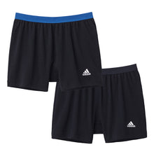 画像をギャラリービューアに読み込む, adidas ガールズショートパンツ 2枚組 140~165cm (ジュニア 黒 adidas アディダス 女の子 無地 キッズ ガールズ パンツ スポーツ バスケ 女児 綿混 スクールインナー グンゼ 140 150 160 165) (在庫限り)